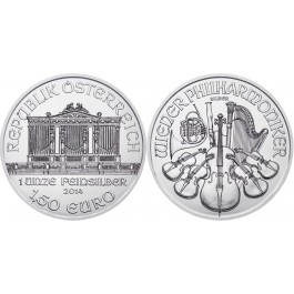 .999 Austrian Silver Philharmonic 1 oz - 20 Coin Tube