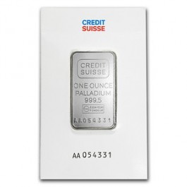 Palladium Bar 1 oz Name Brand .999+ Fine