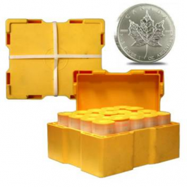 2023 Canadian Silver Maple Leafs 500 – 1 Troy oz 