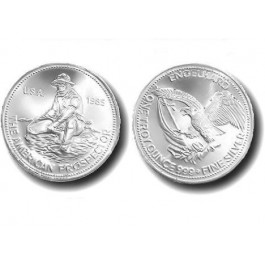 Generic .999 Fine Silver Round - 1 oz (20 Oz Minimum)