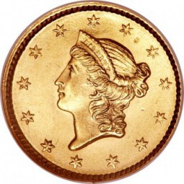 Type I Gold Dollar MS64 (Random Dates)