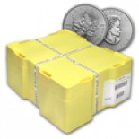 Canadian Silver Maple Leafs 500 - 1 Troy oz (Random Dates)