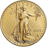 2023 American Gold Eagle Gold Bullion Coin, 1 Troy ounce (IRA Approved)