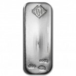 Silver Bar 100 oz Premium Brand .999 Fine (Asahi/JM/Engelhard/RCM) - IRA Qualified