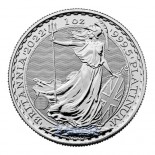 UK Platinum Britannia 1 Troy oz  (Random Year)